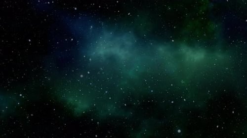 Animated Deep Space Starfield Background with Shifting Nebula