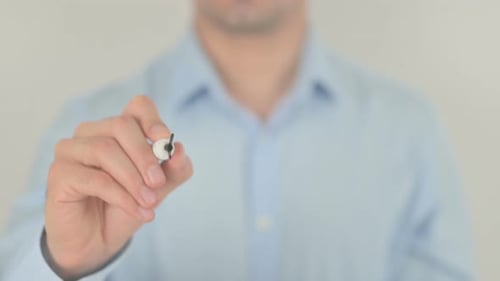 Discount, Writing on Transparent Screen