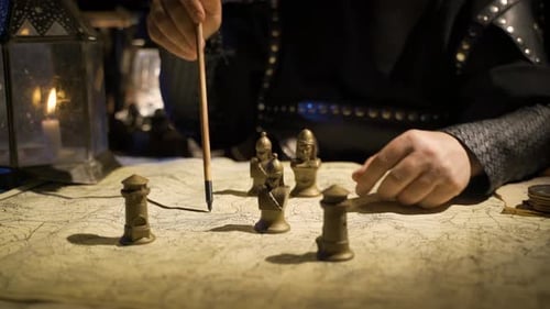 Adult Planning Strategy with Figures on Map