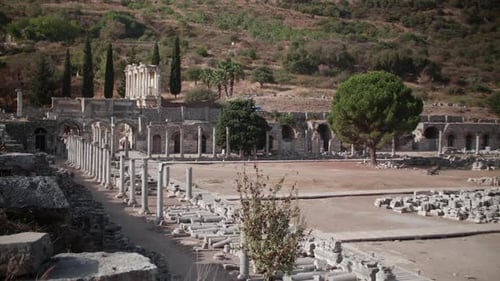 An ancien city of Ephesus - in Turkey