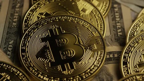 Plan rotatif de Bitcoins (cryptomonnaie numérique) - BITCOIN