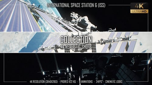 Internationale Raumstation 6 (ISS) — 4 K