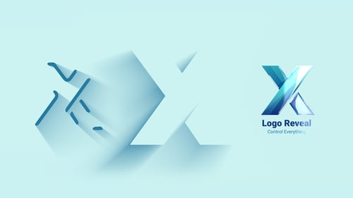 Clean Minimal Logo Reveal Animation