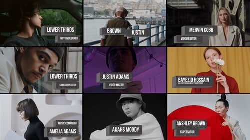 Box Lower Thirds | Premiere Pro