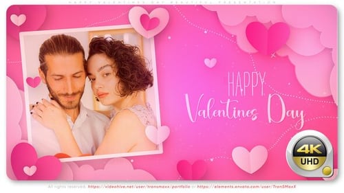 Happy Valentines Day Beautiful Presentation
