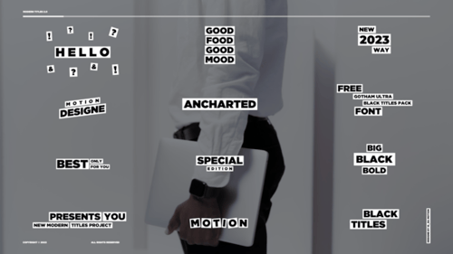 Modern Titles | Premiere Pro