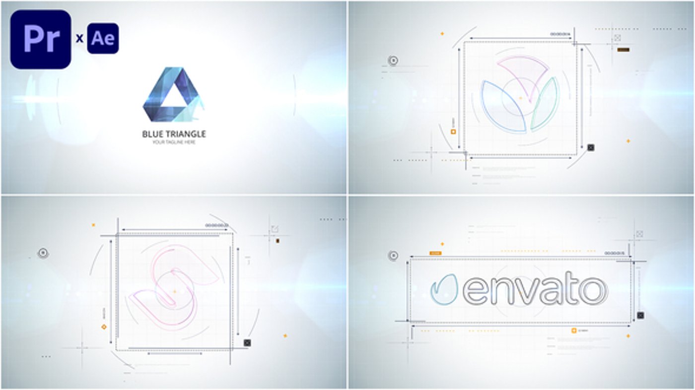 Stylish Logo, Logo Stings ft. clean logo & premiere pro text animation ...