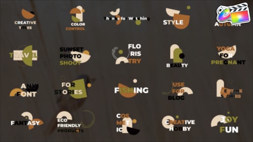 Animated Geometric Text Reveals for Dynamic Content