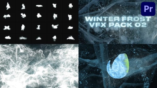 Dynamic Frost Particle Effects and Cinematic Transitions Pack