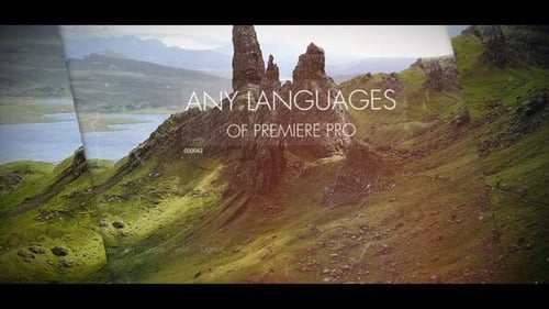 Dynamic Photo Video Slideshow Opener with Cinematic Light Leaks