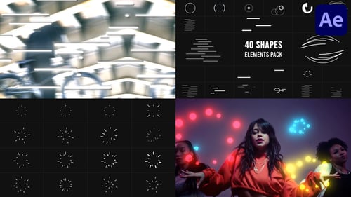 Spark Explosion Elements for After Effects