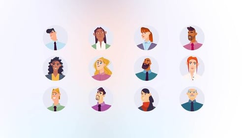 Busines - Mini Avatars Concept