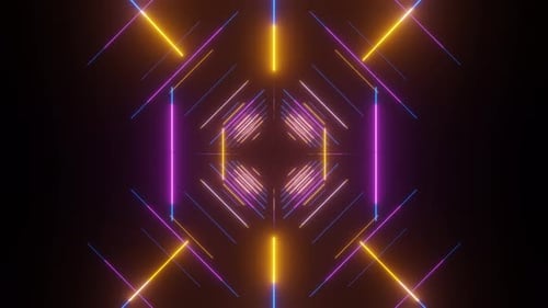 Nahtlose Muster in der Kaleidoskopsequenz