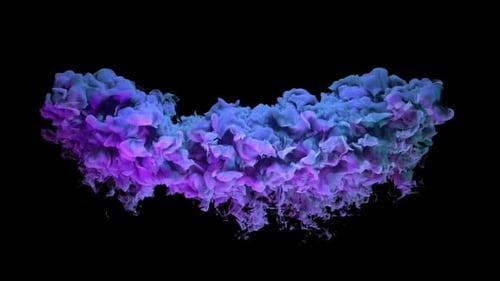 Colorful Smoke Reveal