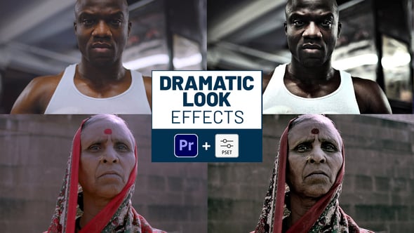 Dramatic Look Color Grading Effects for Premiere Pro, Elements ft ...