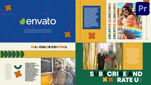 Colorful Creative Slideshow for Premiere Pro