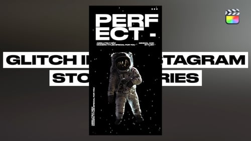 High-Energy Glitch Titles for Instagram Stories