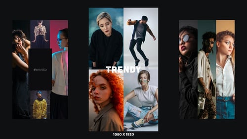 Dynamic Fashion Opener for Social Media Stories