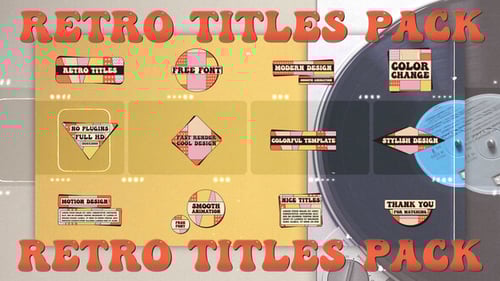 Retro Titles Pack