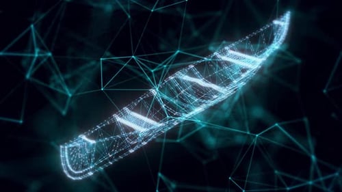 Canoe Hologram Close Up Hd