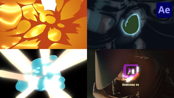 Cartoon Explosion Logo Opener for After Effects, Logo Stings ft ...