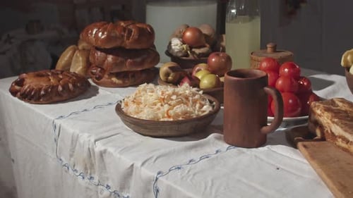 Un festin traditionnel pour célébrer toutes les fêtes