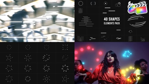 Spark Explosion Elements for FCPX