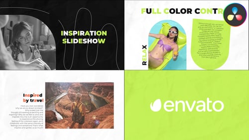 Inspiration Slideshow for DaVinci Resolve