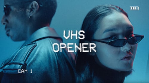 Dynamic Retro Glitch Intro for Fashion and Social Media