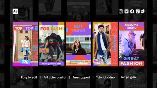 Dynamic Instagram Stories for Fashion and Lifestyle Promotions