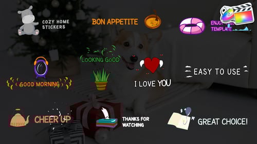 Cute Cartoon Titles for FCPX