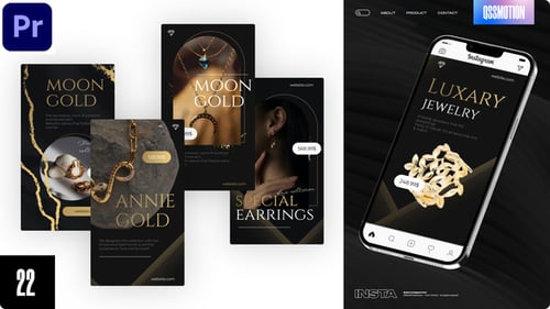 Luxary Instagram Stories For Premiere Pro