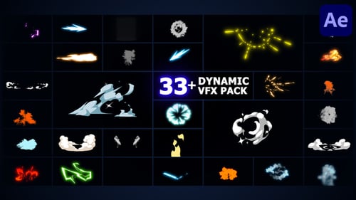 Dynamic Mega VFX Pack | After Effects