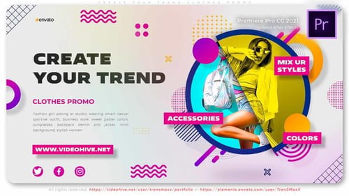 Create Your Trend Clothes Promo