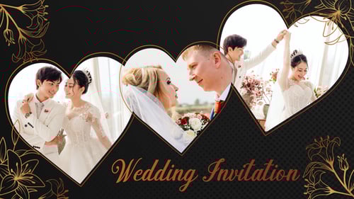 Romantic Wedding Invitation