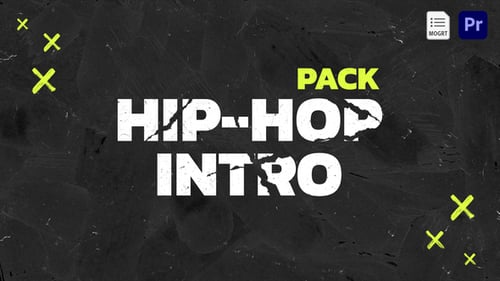 Hip-Hop Intro & Story Pack Mogrt