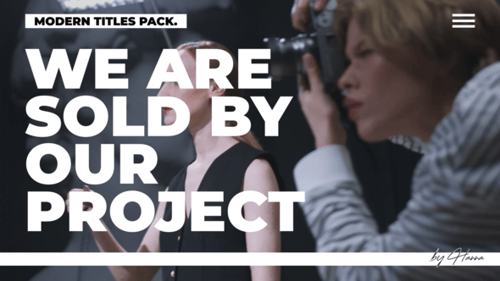 Modern Titles - FCPX