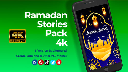 Animated Ramadan and Eid Stories Collection for Social Media