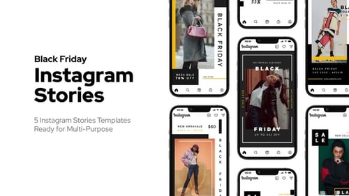 Dynamic Social Media Stories for Black Friday Sales