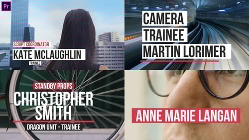 Bienes raíces: Lower Third Premiere Pro