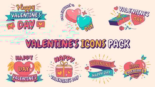 Valentine's Icons Pack V3