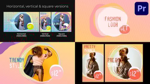 Colorful Liquid Opener | Premiere Pro MOGRT