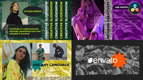 Design Slideshow for DaVinci Resolve