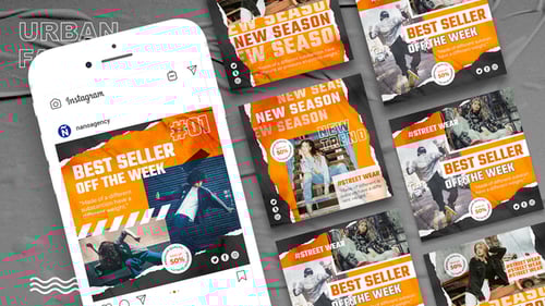 Urban Instagram Post Template