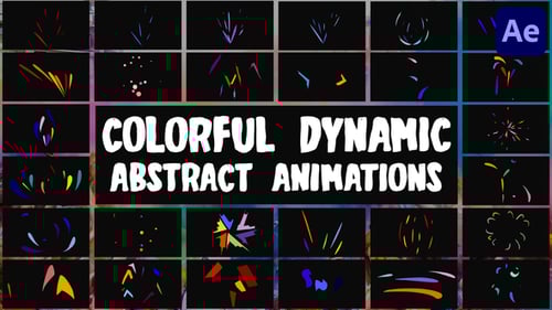 Expressive Hand-Drawn Colorful Motion Graphics Pack