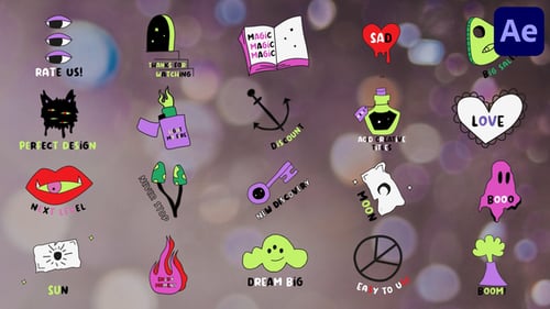 Acid Creative Titles for After Effects