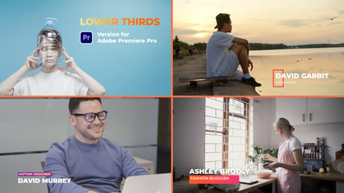 Colorful Lower Thirds | MOGRT