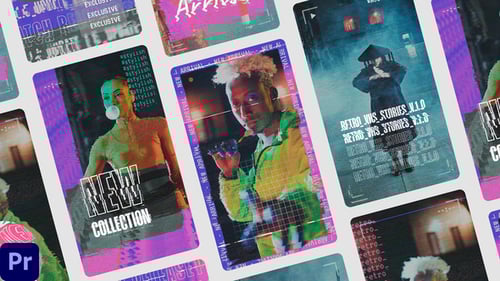 VHS Stories Reels | MOGRT