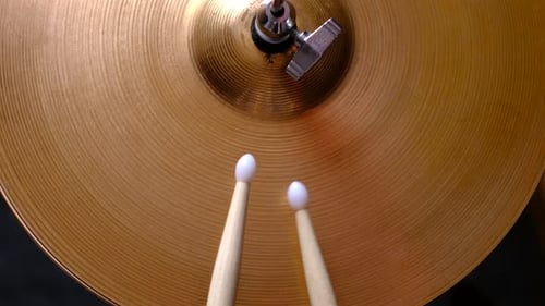 Drum Stick Playing Hihat