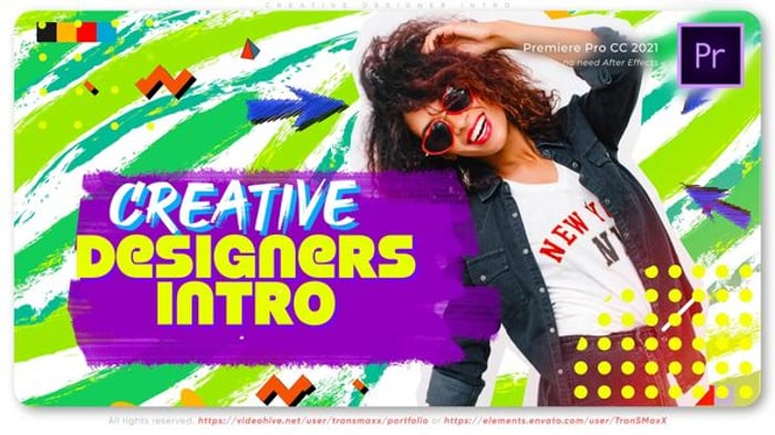 Dynamic Brush Stroke Intro for Creative Designers, Openers ft. creative ...